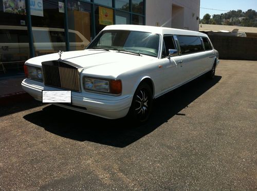 1989 presidential edition limo  no reserve auction    rolls royce