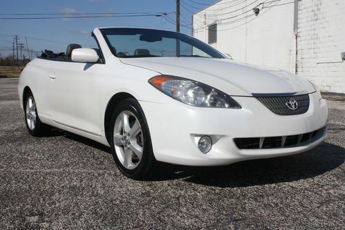 2006 toyota solara sle convertible ***one owner***low miles***loaded