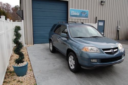 One owner 2005 acura mdx touring nav dvd 4wd leather 3rd row sunroof 05 awd 4x4