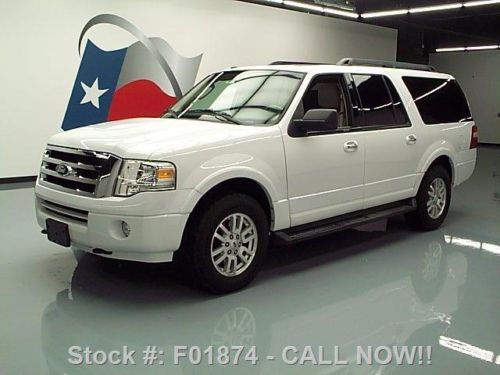 2011 ford expedition el 4x4 8-passenger sunroof tow 50k texas direct auto