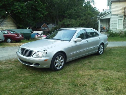 2004 mercedes-benz s500 4matic sedan 4-door 5.0l