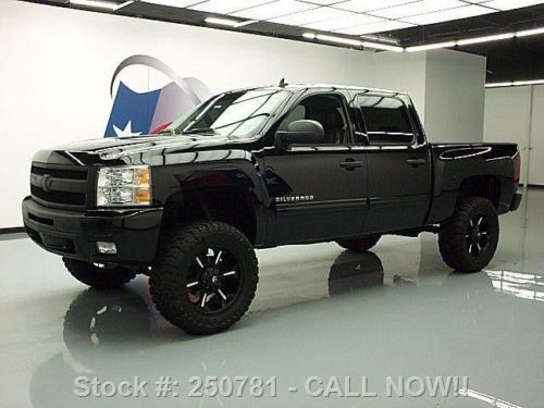 2010 chevy silverado lt crew z71 lift leather 20&#039;s 55k texas direct auto