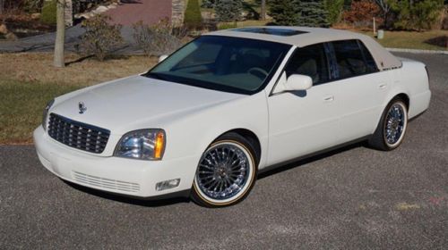 2004 cadillac deville for sale~carriage roof~one owner~only 5000 miles!!