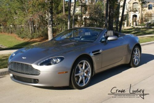 Aston martin vantage roadster manual leather loaded low miles call today