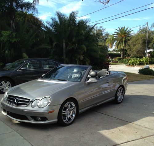 Lowest priced &amp; super clean clk55 convertible with navigation &amp; metallic paint