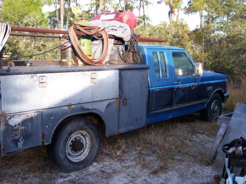 1991 ford f-250 supercab with utility bed