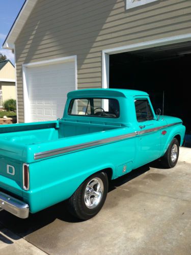 1966 ford custom cab f100 short bed with rare factory tool box low miles 3rd own
