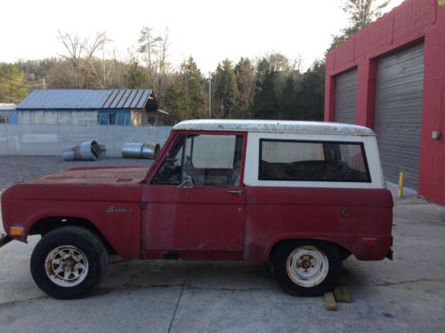 Purchase used 1969 Ford Bronco Uncut | Project in Hixson ...