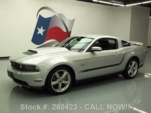 2012 ford mustang gt premium 5.0 6-spd leather nav 43k texas direct auto