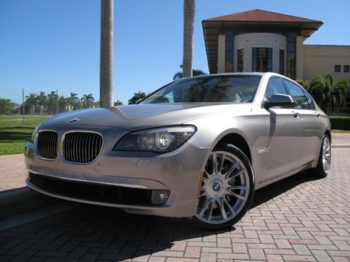 2011 bmw 750li xdrive individual composition 1 owner clean carfax $99k msrp
