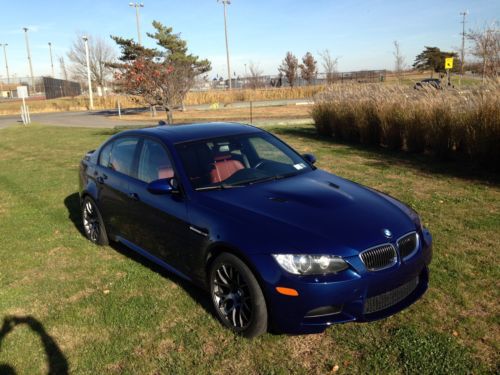 Purchase Used 2009 Bmw M3 E90 Sedan Dct Lemans Blue With