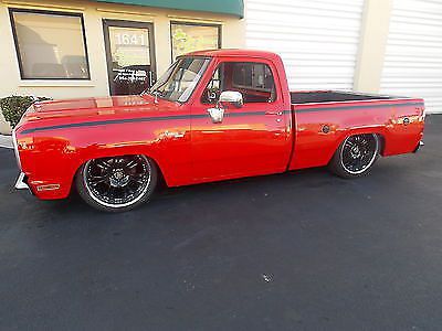Purchase Used Shop Truck Bagged Dodge D150 Pickup Shortbed