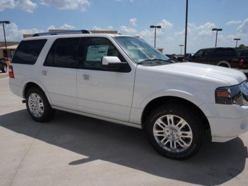 New 2013 ford expedition limited with navigation and 2nd row bucket seats