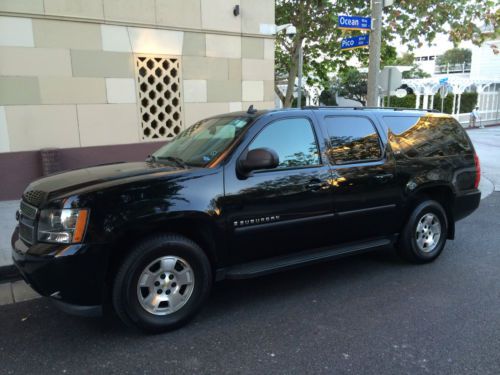 2007 chevrolet suburban 1500 lt sport utility 4-door 6.0l black/black