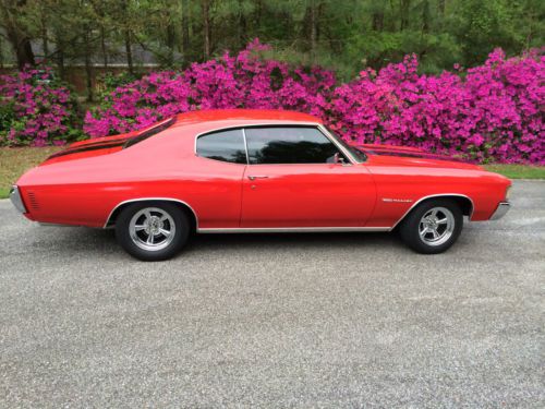 1972 chevrolet chevelle base hardtop 2-door 5.7l