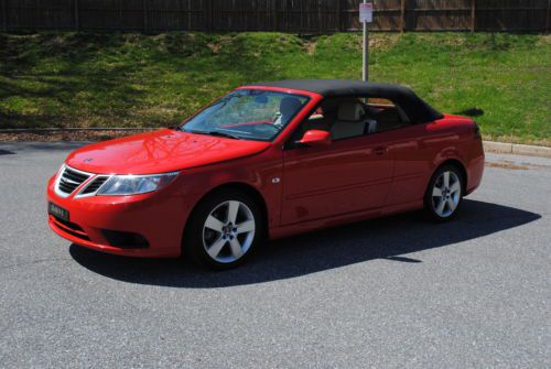 2008 saab 9-3 convertible loaded ! clean! low miles ! must see !!!