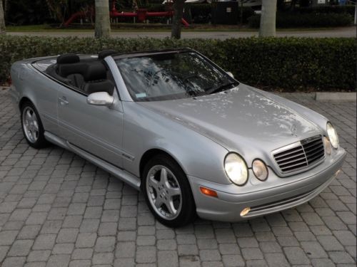 02 clk55 amg convertible fort myers florida automatic heated seats navigation