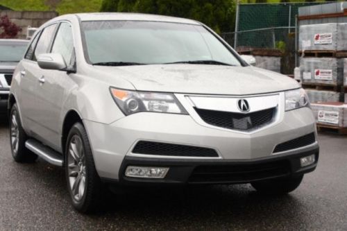 2010 acura mdx advance package nav and dvd 11k miles on