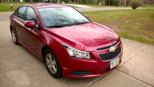 2013 chevrolet cruze lt  only 10.7k miles