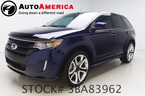 2011 ford edge awd sport nav remote start rearcam loaded htd leather 22&#039;s
