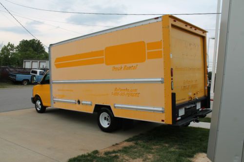 Gmc Savana 3500 >> Purchase used 2009 GMC 3500 Savana BOX Truck CUBE Van 16 ... Gmc Savana 3500 >> Purchase used 2009 GMC 3500 Savana BOX Truck CUBE Van 16 ...