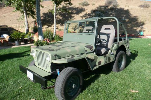 1948 jeep cj2 willys...no reserve......super fun ranch or local car show vehicle
