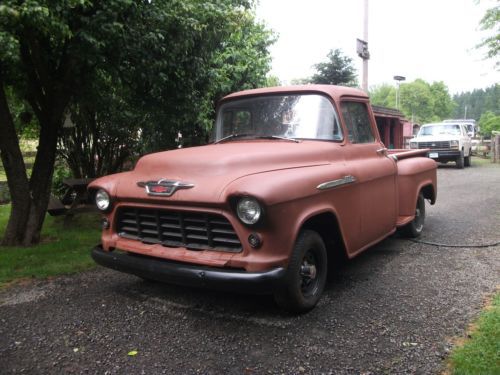 1955 chevrolet pickup, chevy truck, lowrider, 1955, 1956, 1957