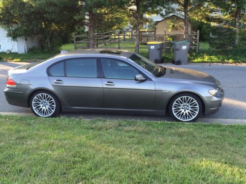 2007 bmw 750li 4d **sports pkg** fully loaded 20&#034; factory rims *117k