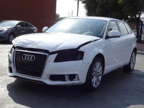 2010 audi a3 2.0t pzev damaged crashed rebuilder project salvage export welcome!