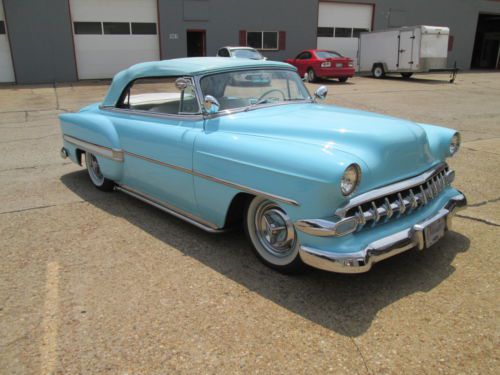 1954 chevrolet belair custom convertible