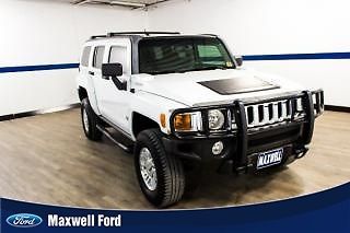 07 hummer h3 4x4 cloth seats, sunroof, all power, clean carfax, we finance!
