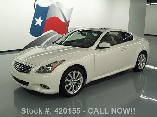 2012 infiniti g37 journey premium sunroof rear cam 19k texas direct auto