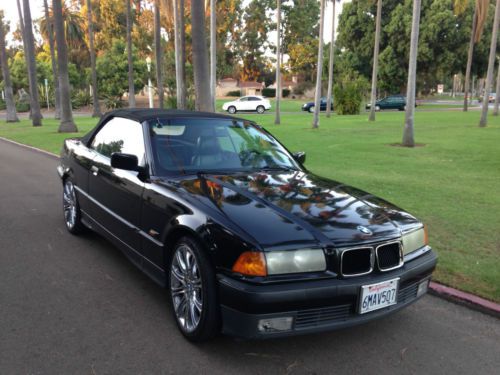 Bmw 325i convertible rare triple black