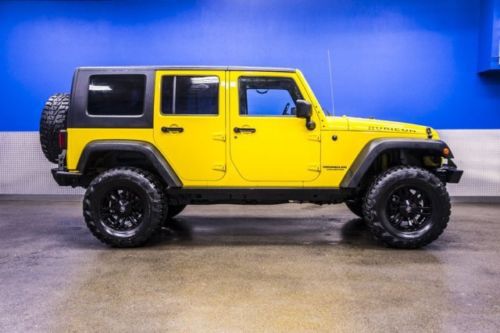 Lifted rubicon suv cloth automatic power locks &amp; windows tow package cd player