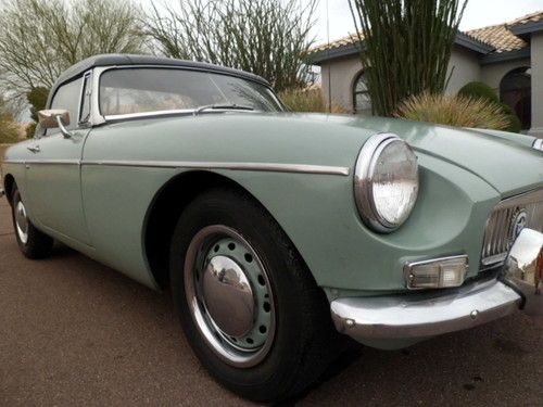 1967 mgb roadster with overdrive &amp; hardtop plus so much more.