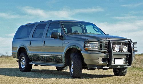 2003 ford excursion - limited 4x4 - 7.3l turbo diesel