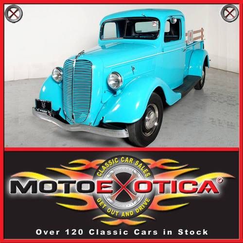1937 ford 1/2 ton pick up, awesome paint, wood bed ,beautiful restoration , heat
