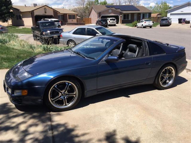 1993 nissan 300zx sapphire blue factory color with