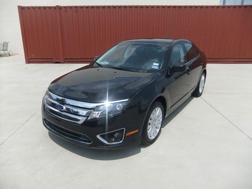 2011 ford fusion hybrid leather navi moon bliss camera 502a loaded rebuilt nr!!