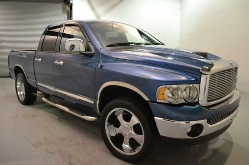 Ram 1500 automatic leather seats dvd player chrome wheels cruise control l@@k