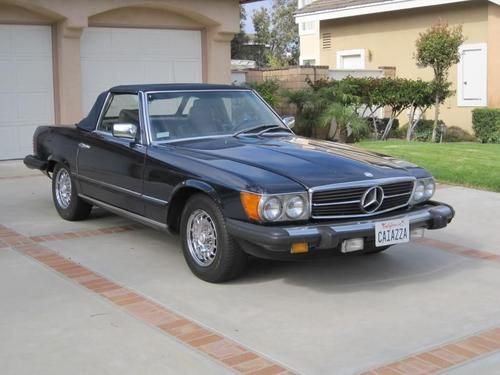 1983 mercedes benz 380sl convertible and hardtop,  california, original owner !