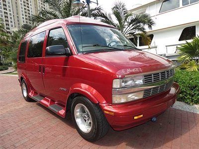 Florida one owner chevy astro van hi top conversion mark iii le carfax certified