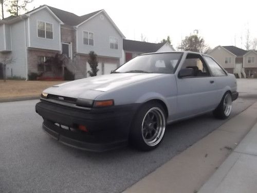 1987 toyota corolla ae86 rwd sr5 coupe