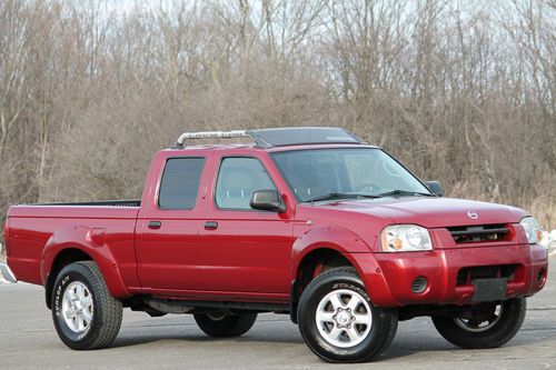 2004 nissan frontier crew cab 4x4 supercharged v6 clean carfax loaded sharp!