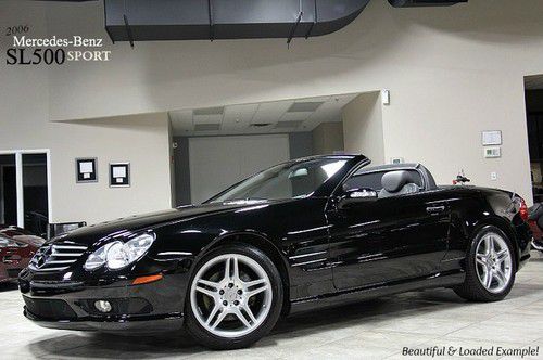 2006 mercedes-benz sl500 sport only 19k miles! pano roof comfort sirius xenons!!