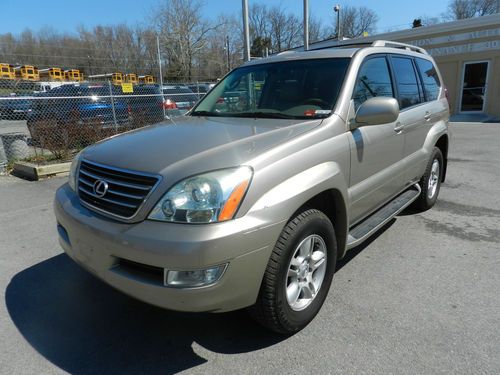 2003 lexus gx470 4wd adjustable height leather moonroof loaded clean we finance!