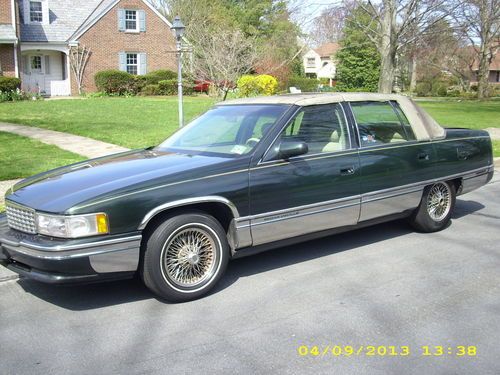 1994 cadillac sedan deville - one owner - estate sale - so. new jersey 66k miles