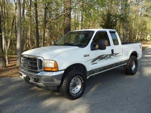 2003 ford f250 4x4 diesel power stroke 6.0 no reserve super duty xlt super cab