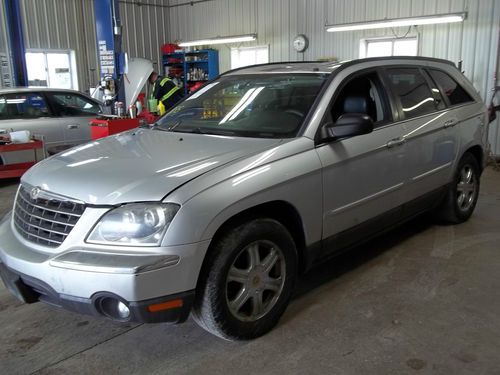 2004 chrysler pacifica base sport utility 3.5l wrecked repairable clean title