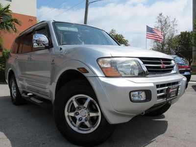 Montero limited 4wd auto leather sunroof low miles florida 3rd row must see